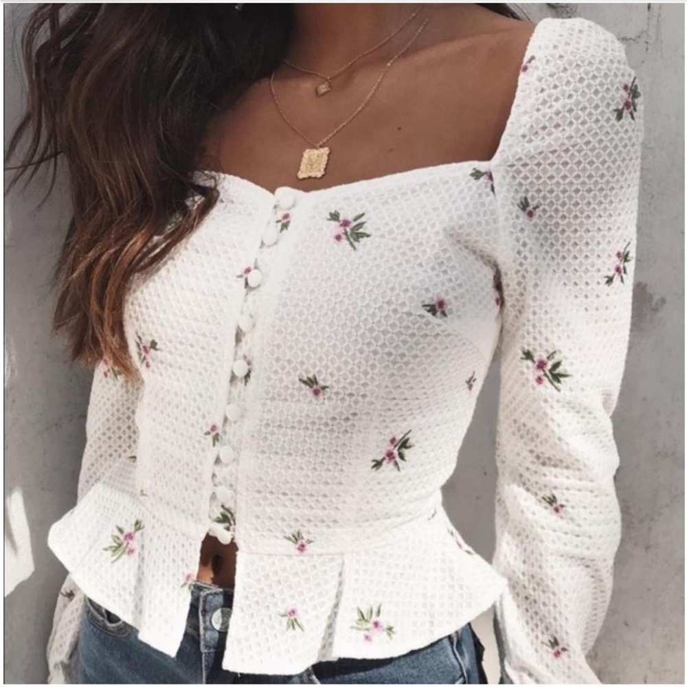 NWT Cry Baby Juliet Top